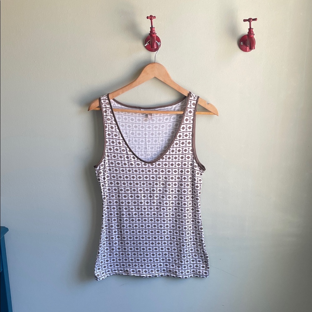 BANANA REPUBLIC || Geometric Tank Size Medium